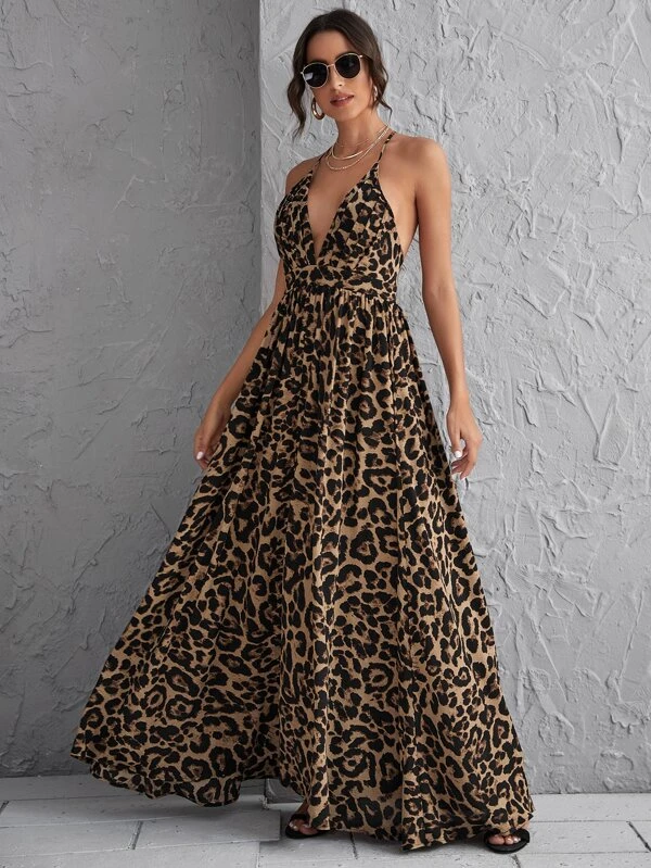 Vestido longo estampado 2